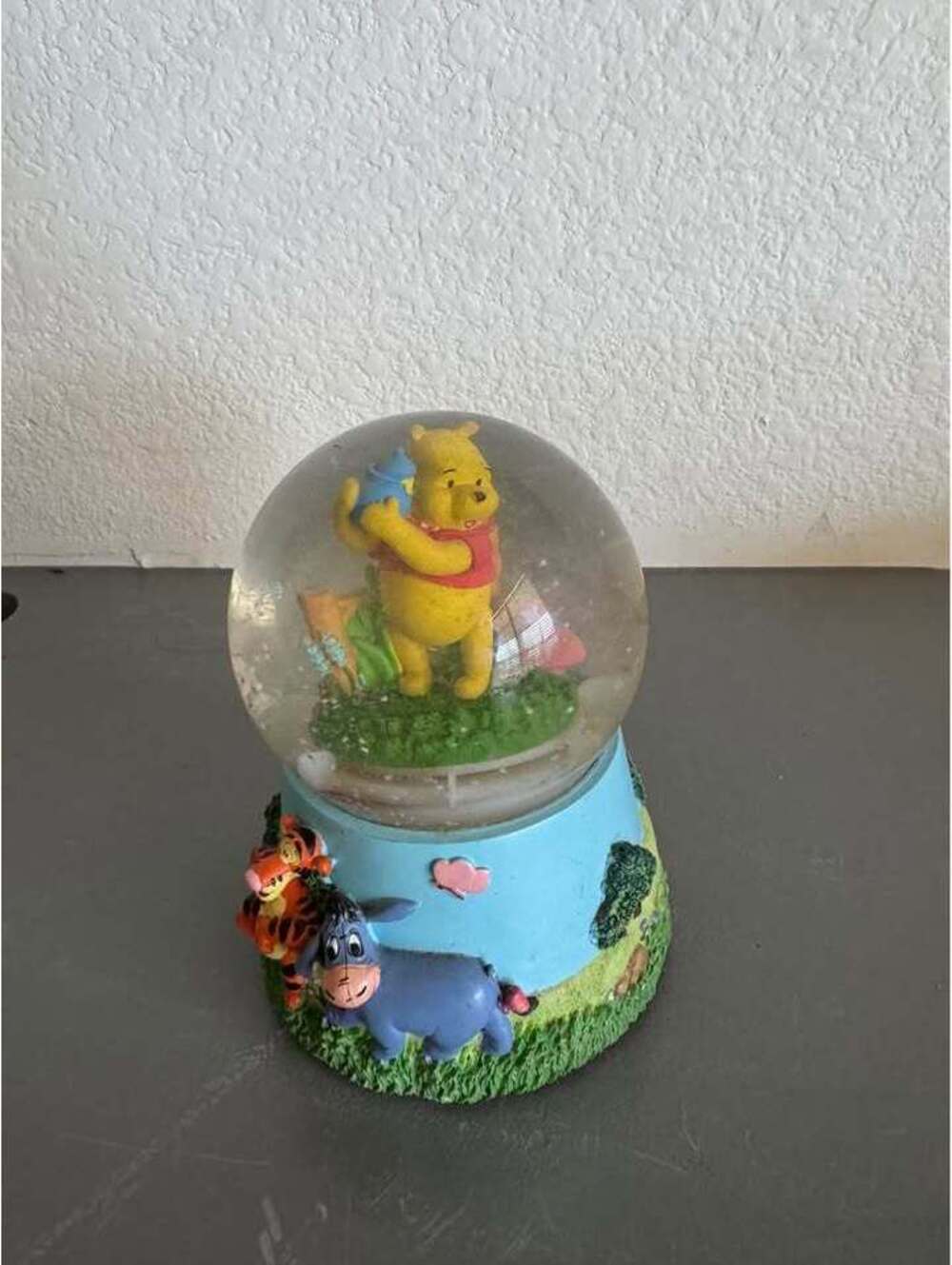 Vintage Winnie the Pooh Snowglobe Nursery Decor